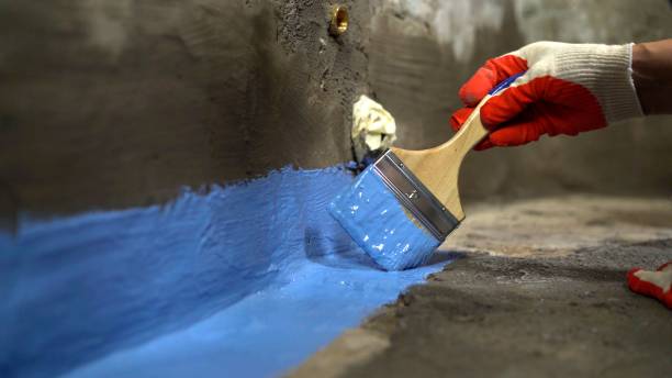 Large-scale Interior Drainage System work completed in Clinton, MD by SJ Waterproofing Pros